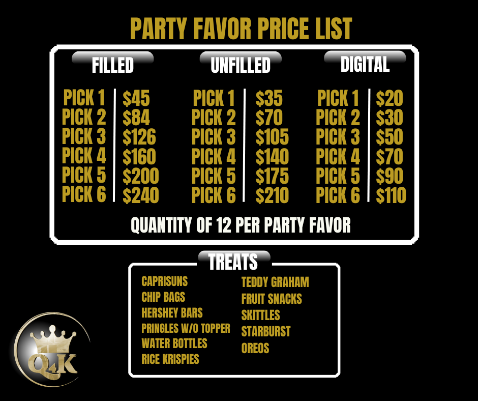Sweet 16 Party Package