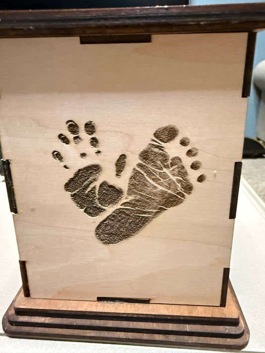 A Year of Firsts Keepsake Chest.