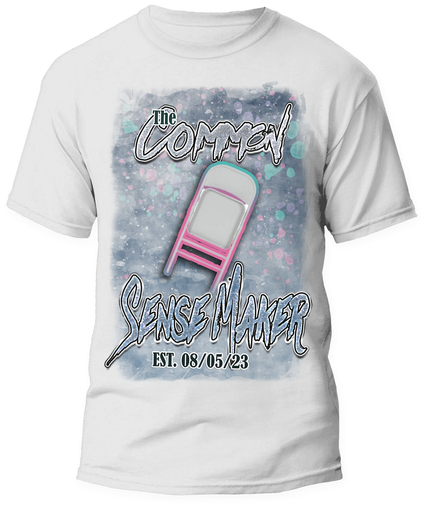 Common Sense Maker Digital Sublimation T-Shirt Design