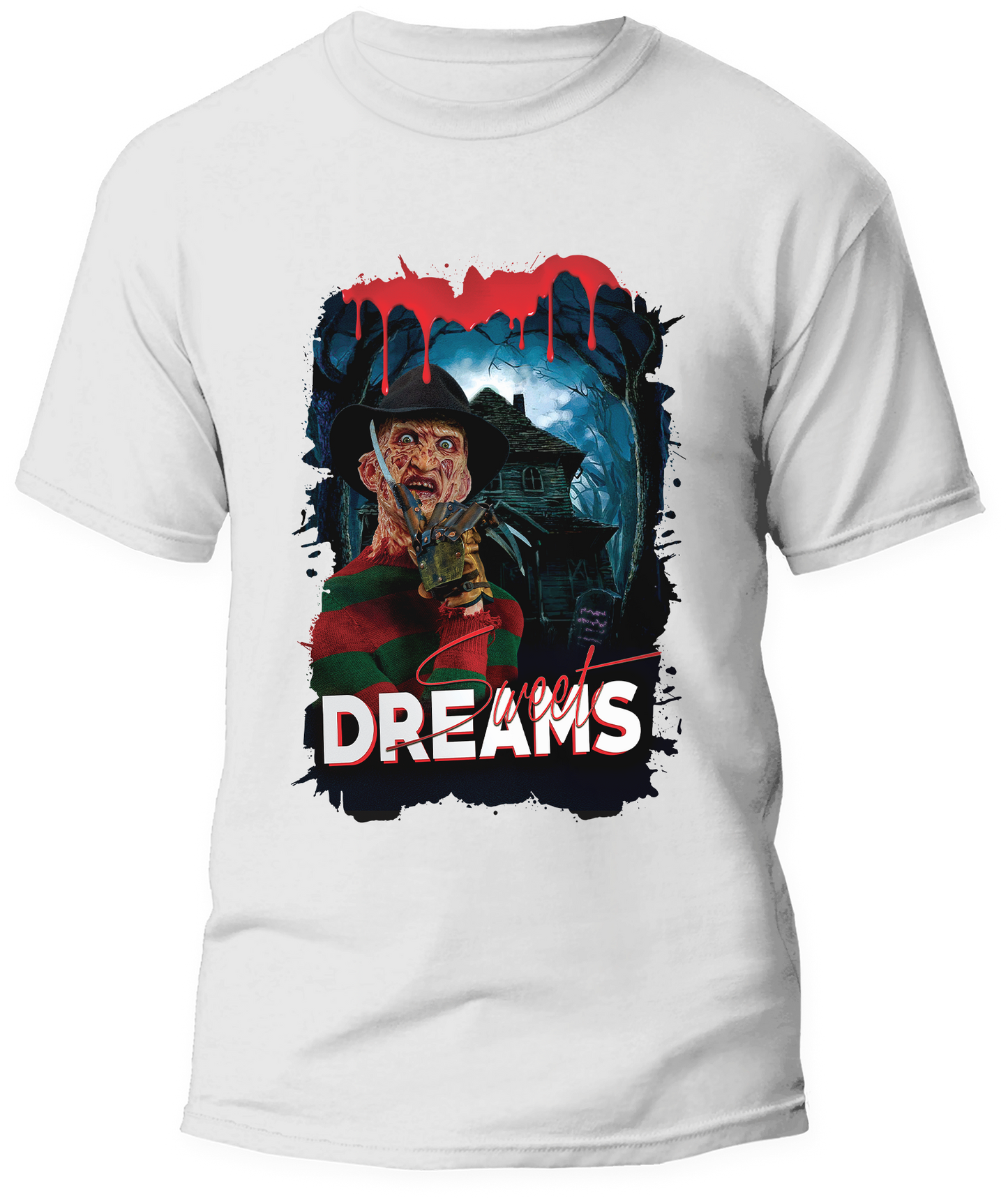 Sweet Dreams Digital Sublimation T-Shirt Design