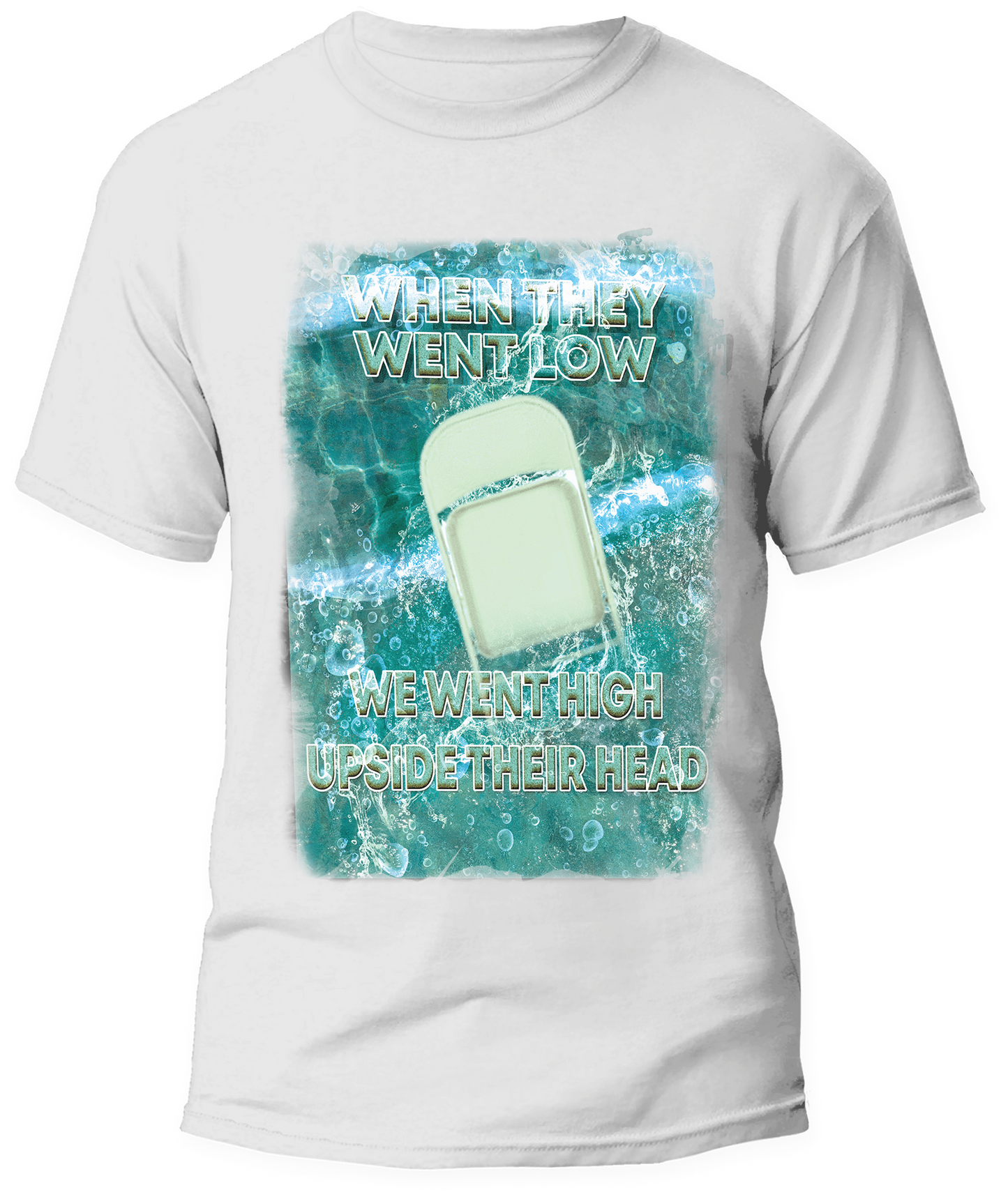They went low Digital Sublimation T-Shirt Design