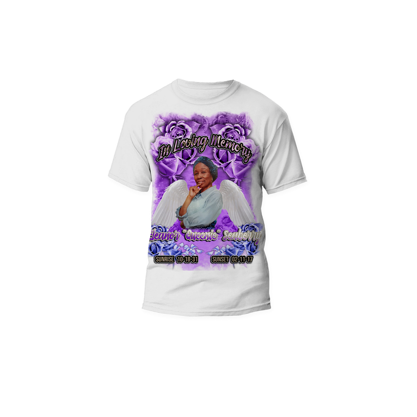 Premium Digital Print Memorial T-Shirt