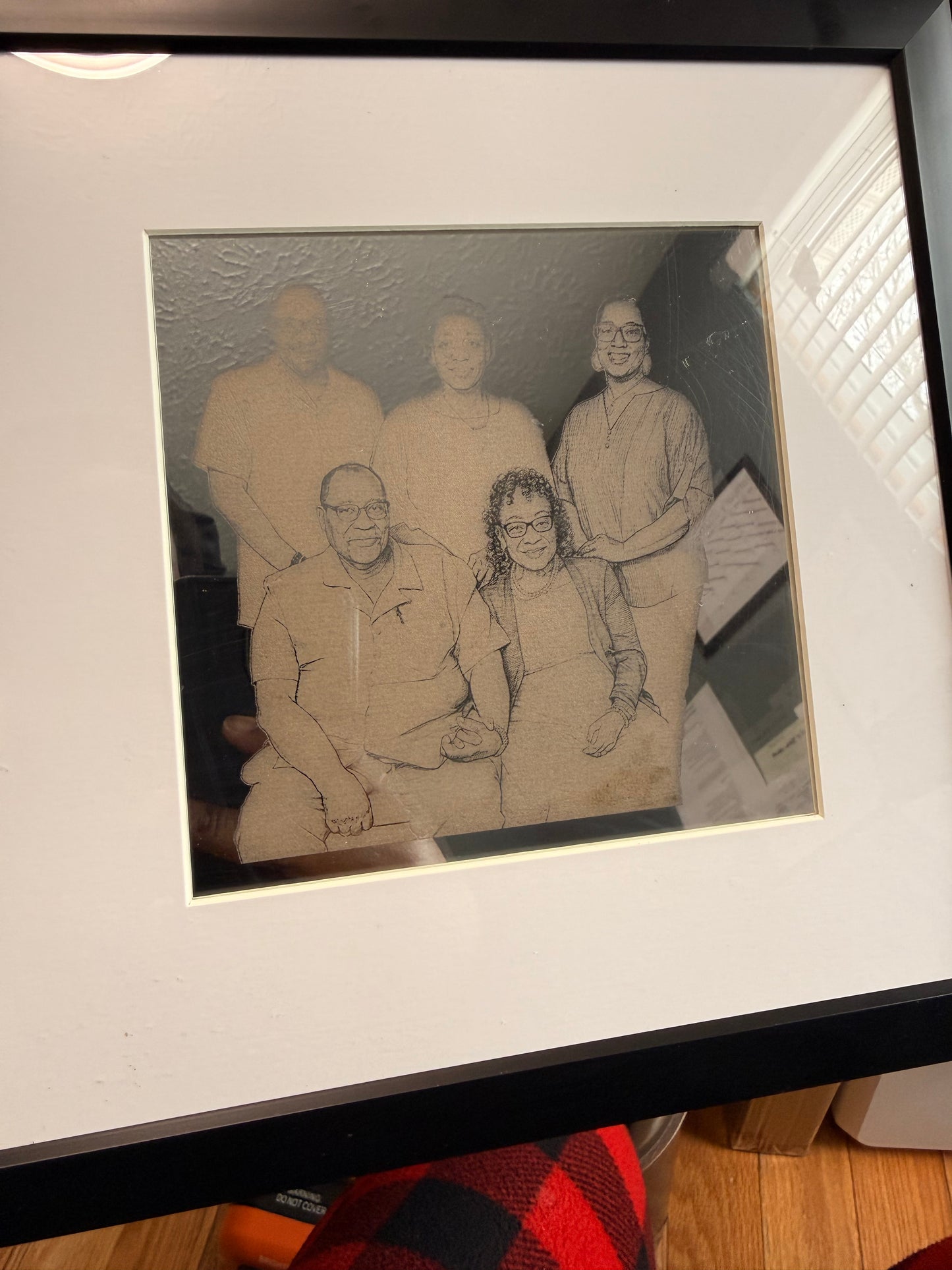 8x8 Custom Acrylic Portrait