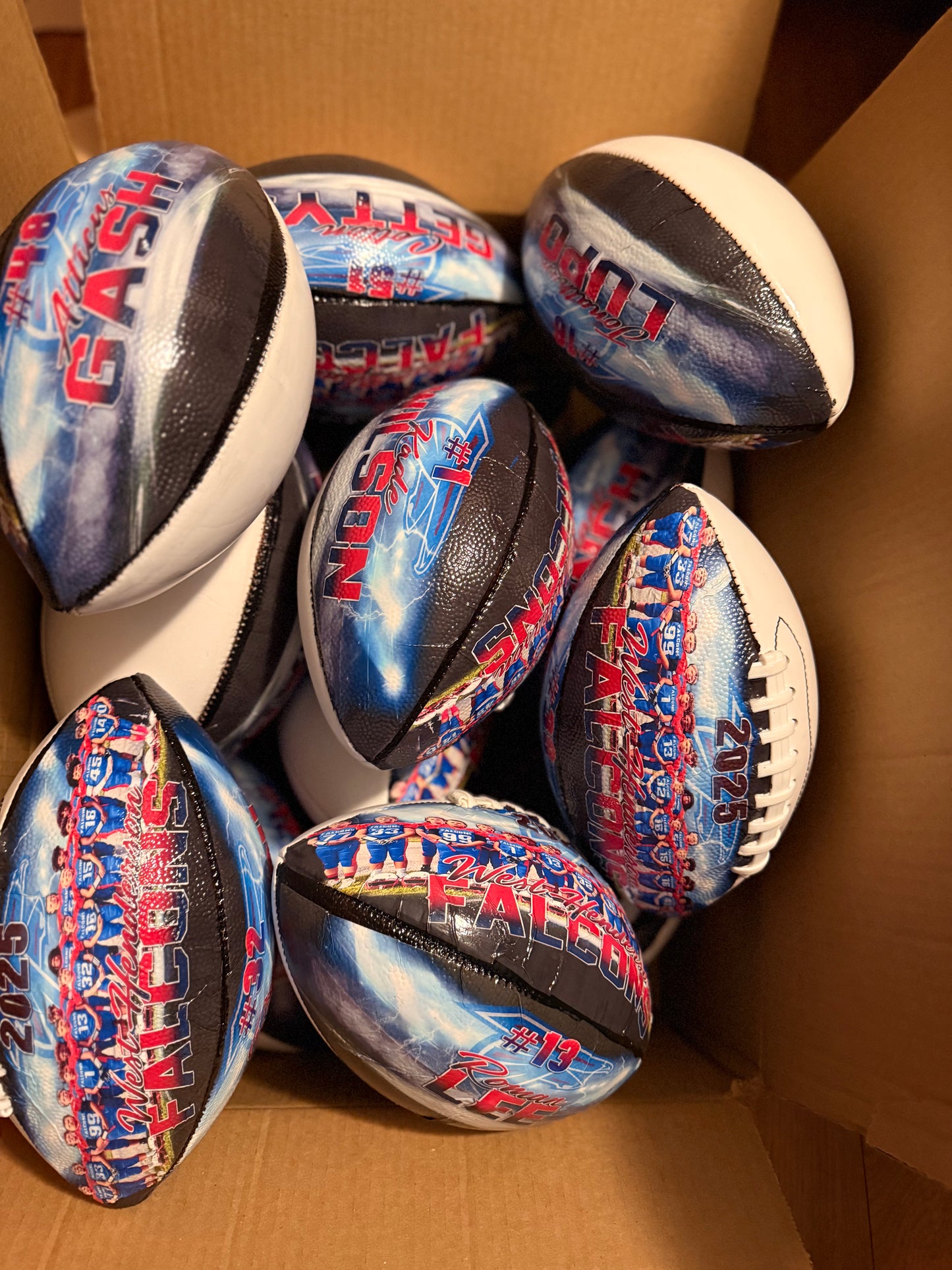 Personalized Photo football