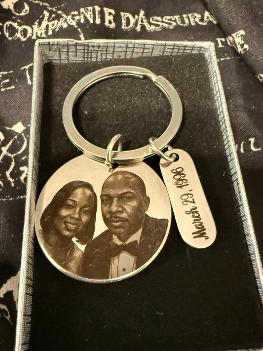 Custom Engraved Keychain