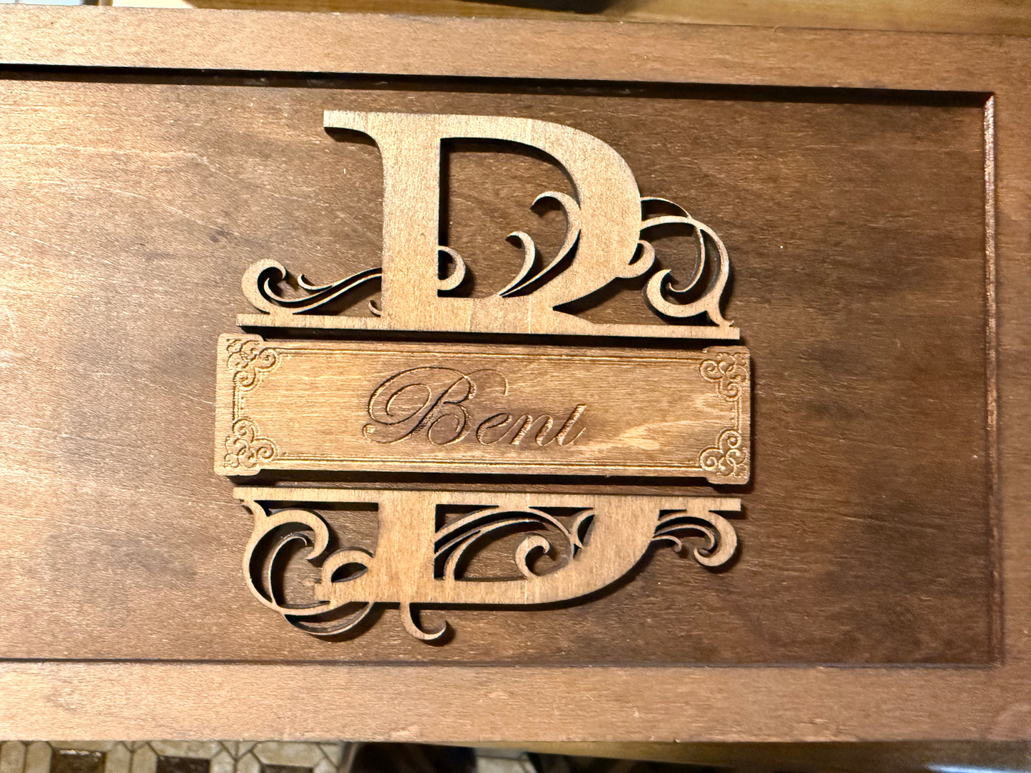 A Year of Firsts Keepsake Chest.