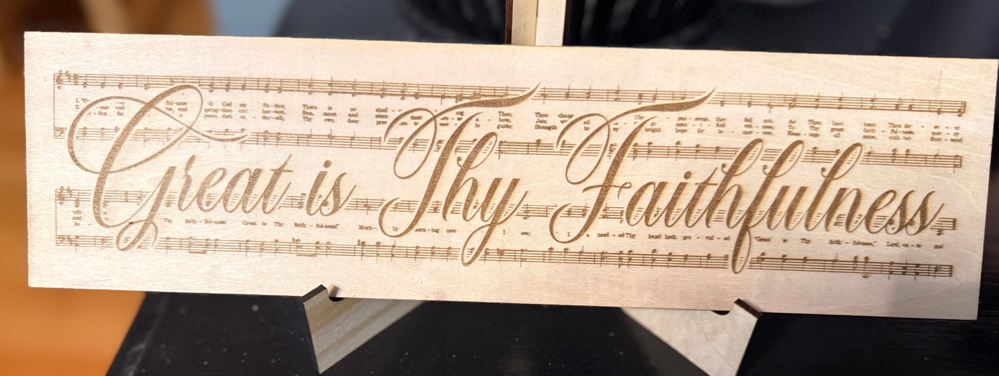 Custom Engraved Wood Keepsake