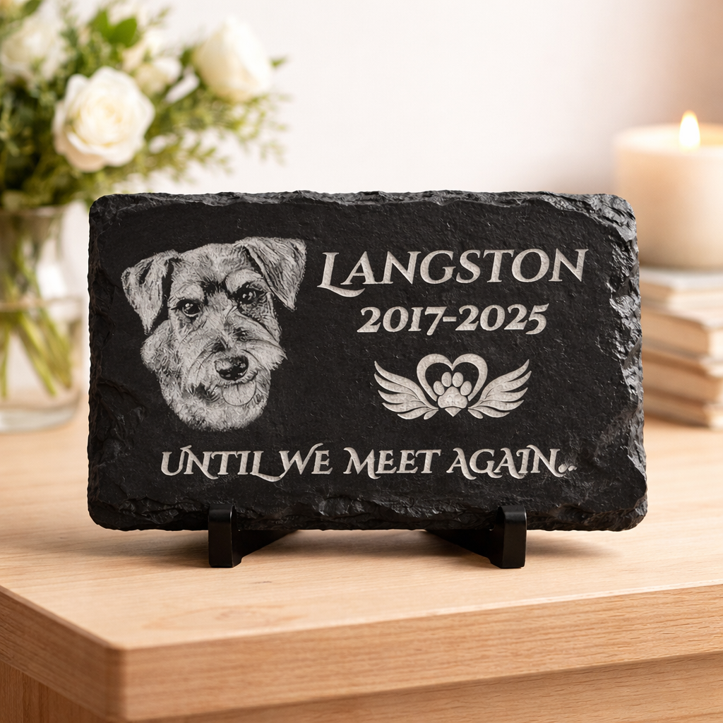 Mini Photo Memorial Slate – A Lasting Keepsake