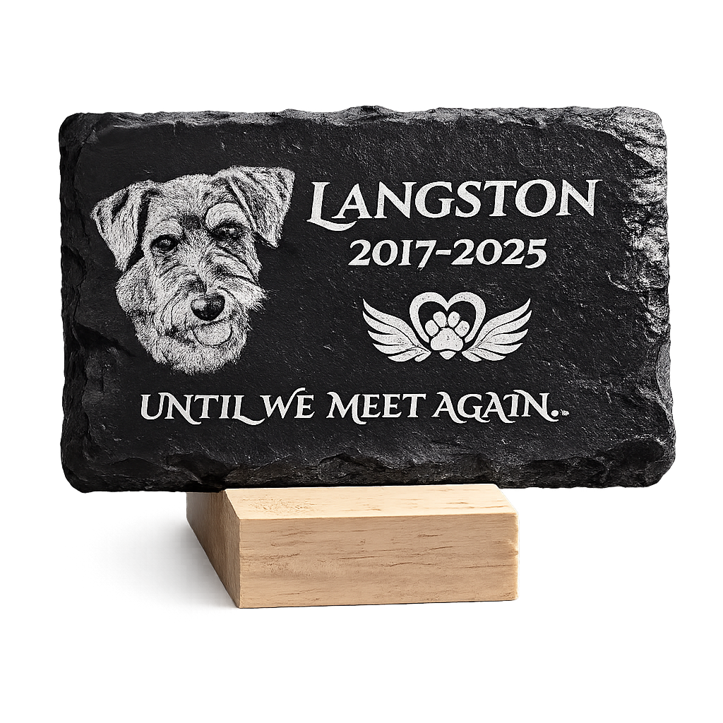 Mini Photo Memorial Slate – A Lasting Keepsake
