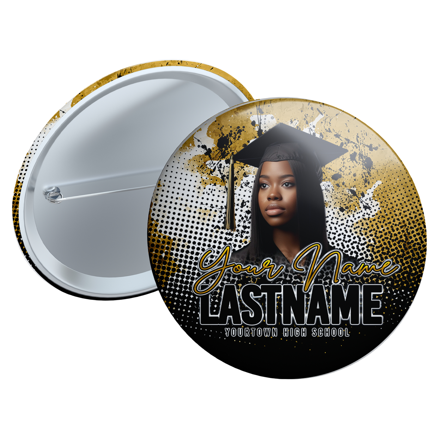 Custom Full-Color Buttons