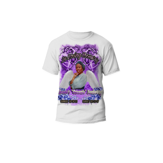 Premium Digital Print Memorial T-Shirt