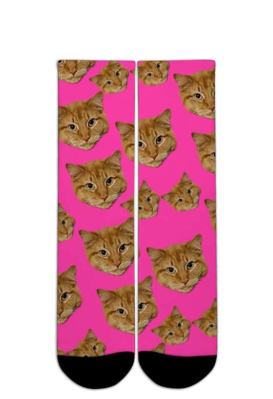 Premium Digital Print Socks- Pet Face