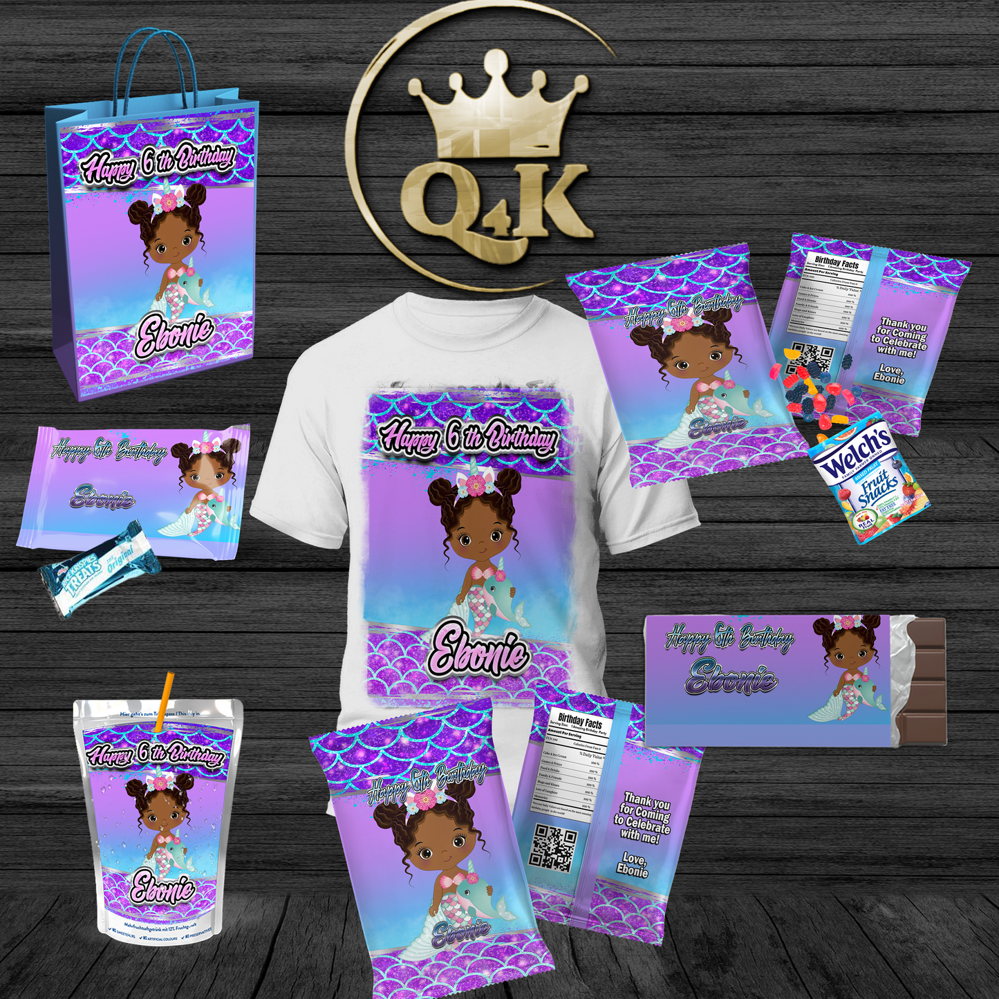 Customized Party Favors